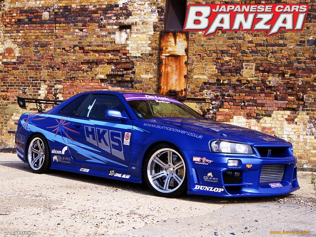 Nissan Skyline GTR r34 РіРѕРЅРєРё